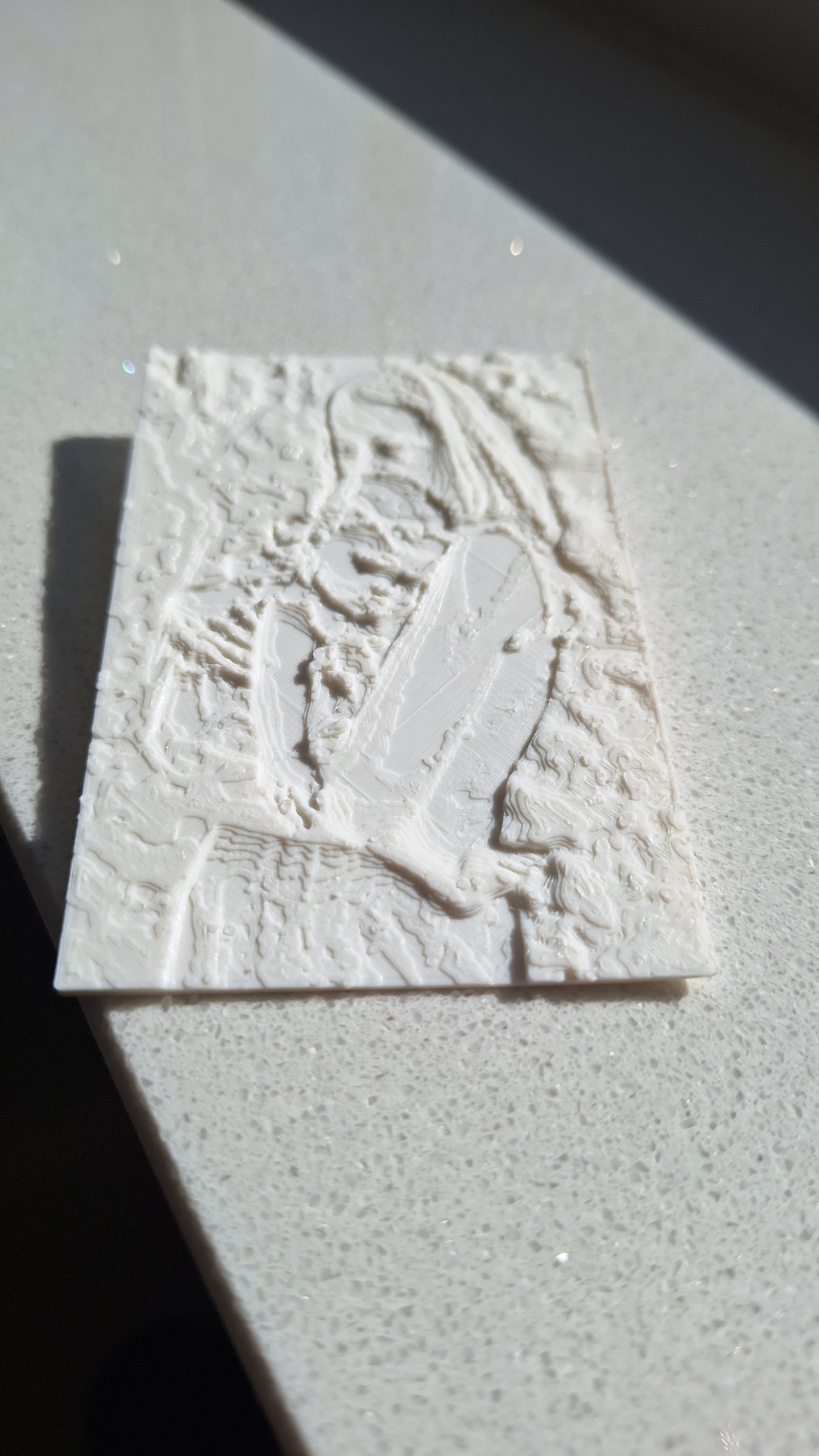 Raam decoratie 3D print foto