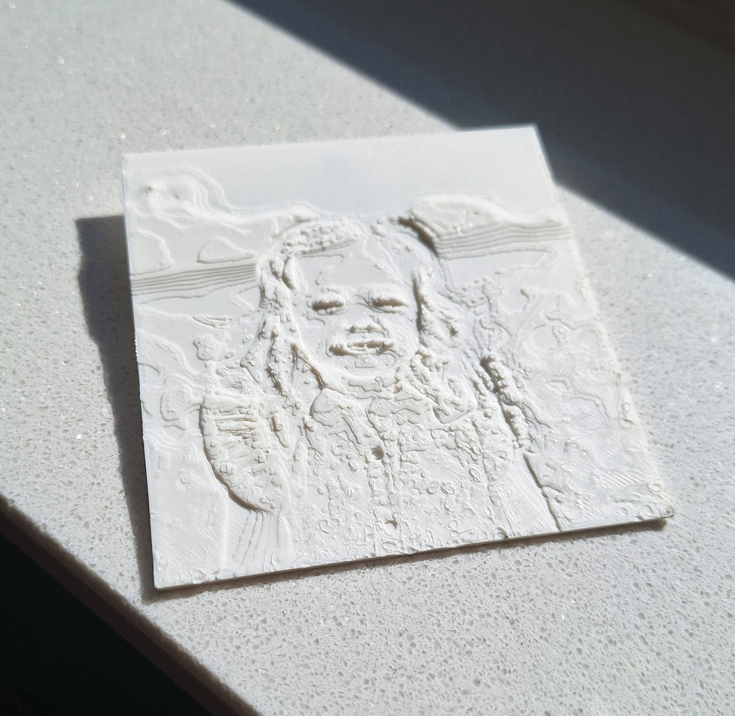 Raam decoratie 3D print foto