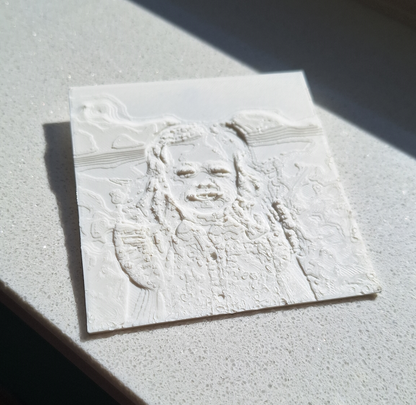 Raam decoratie 3D print foto