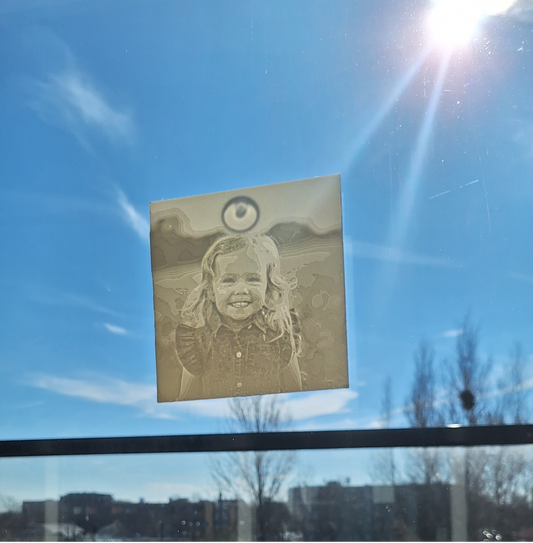 Raam decoratie 3D print foto