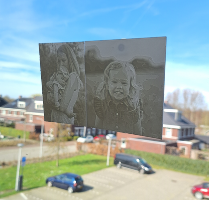 Raam decoratie 3D print foto