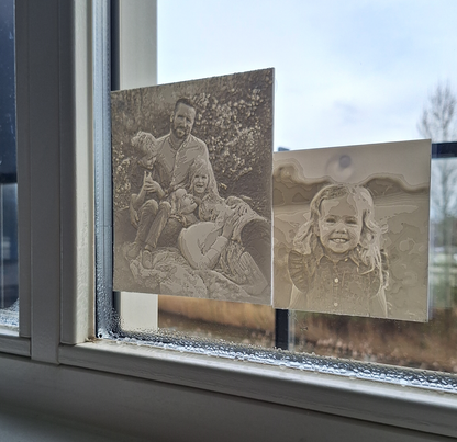 Raam decoratie 3D print foto